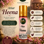 Natural Hina Attar 6ML | Mehkta Vrindavan