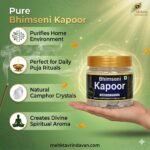 Pavitra Pooja Combo ( Asthgandh Kesar Chandan Tilak & Bhimseni Kapoor) - Image 3