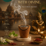 Sambrani Cup Made from Cow Dunk Suddh Sambrani Cups Made From Gobbar