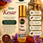 Kesar Attar 6 ML | Mehkta Vrindavan Saffron Ittar / Perfume
